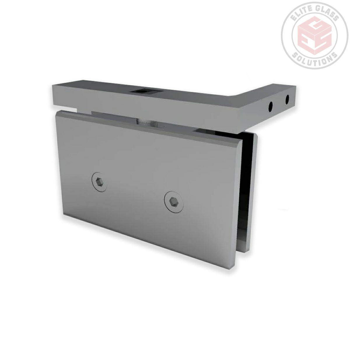 Boston 100 Series - Offset Bracket Wall Mount Hinge - Right Hand - Brushed Nickel
